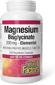 Magnesium Bisglycinate 200Mg Capsules
